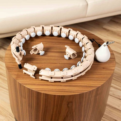 Hula Hoop Beżowe NOWE