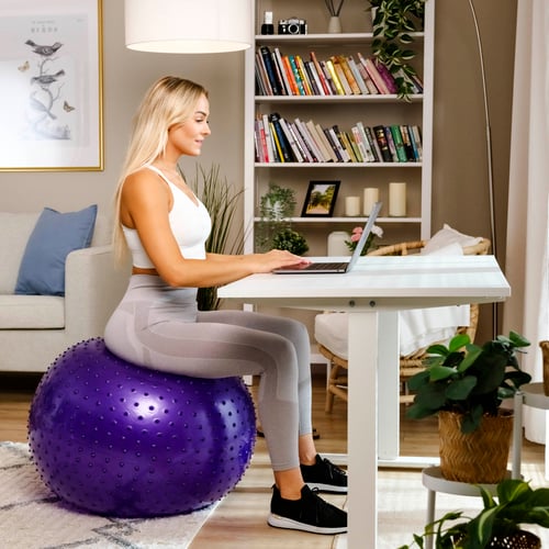 Piłka fitness z wypustkami 65cm