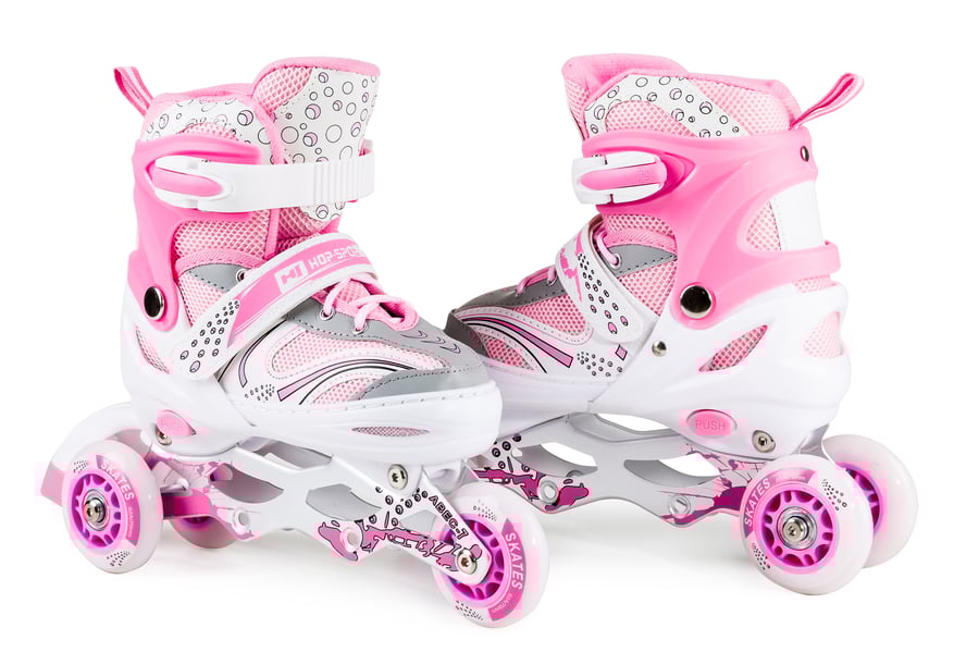 Rolki 3W1 HS-8101 Speed S Pink