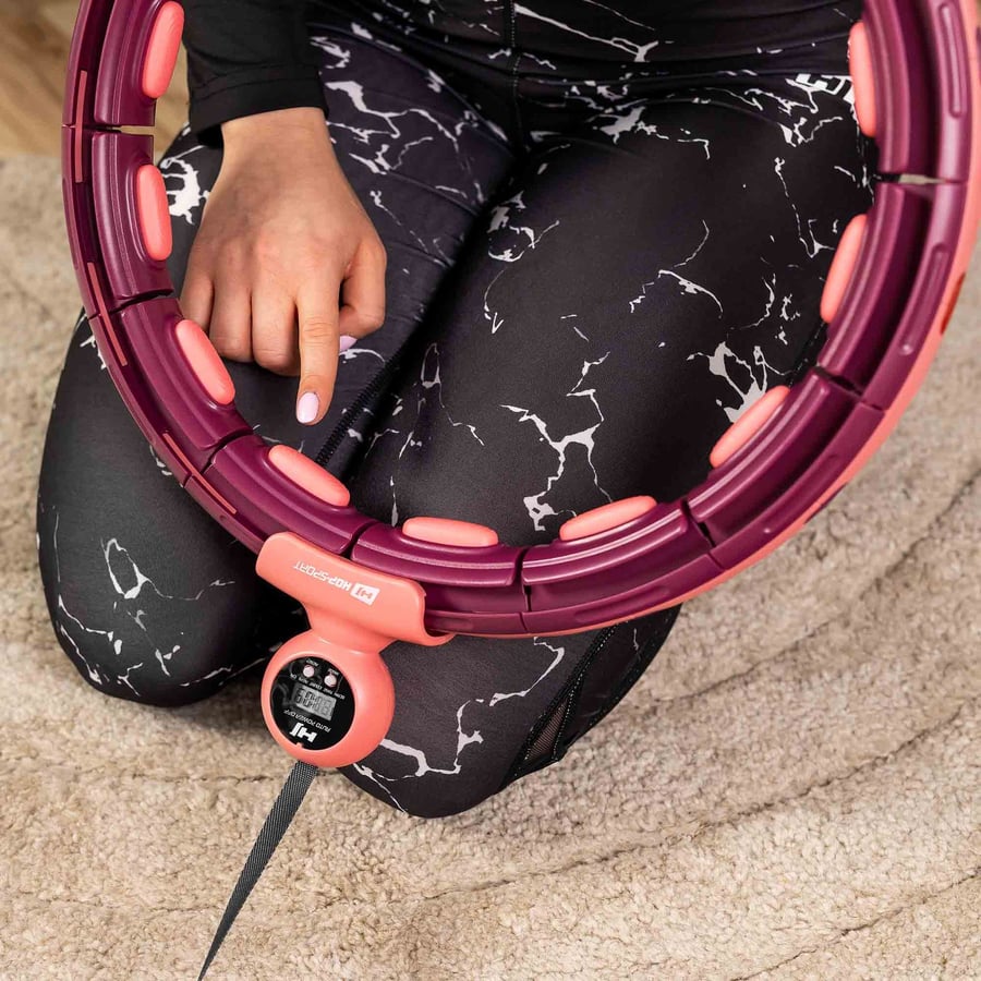 hula hop cherry z licznikiem HS