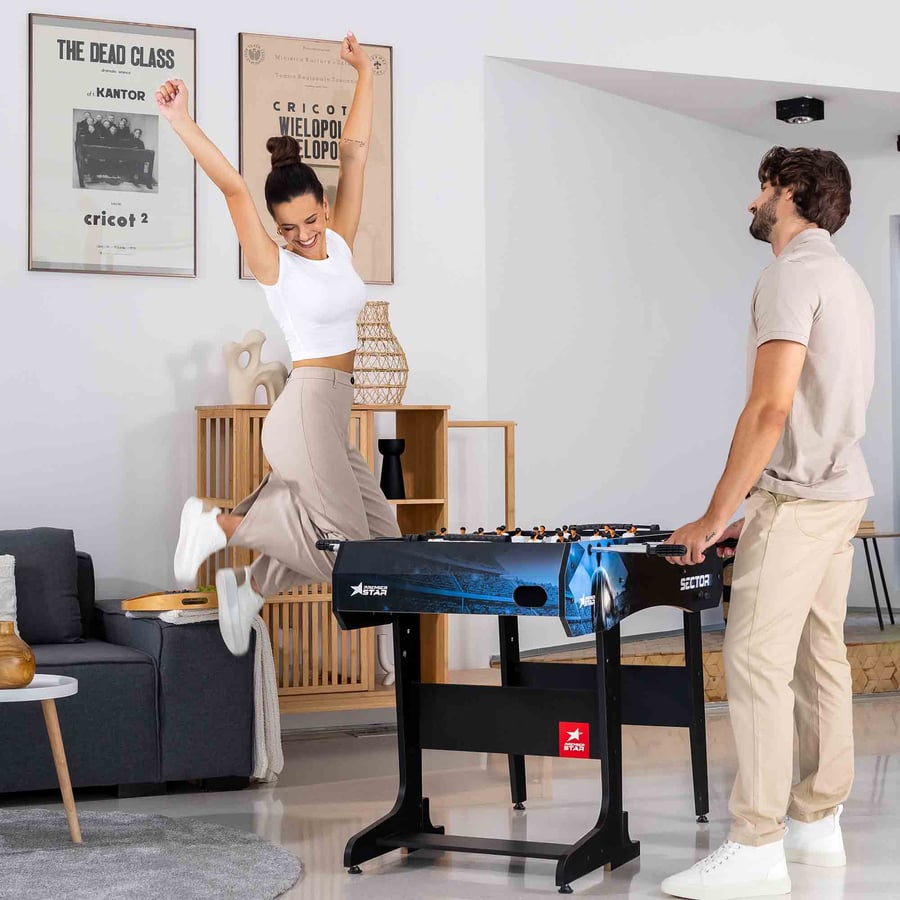 Piłkarzyki Sector - Czarno-Biał