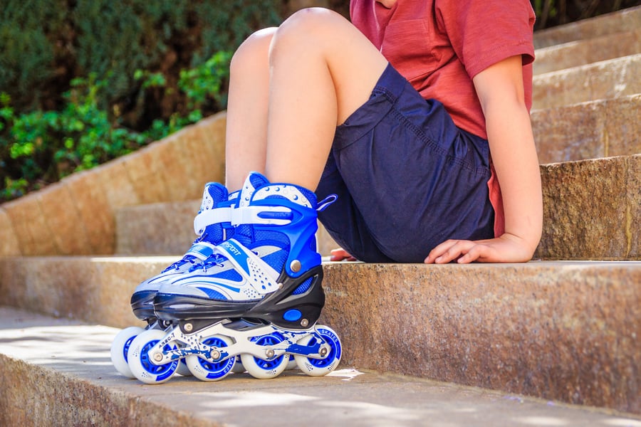 Rolki 3W1 HS-8101 Speed M Blue - 8