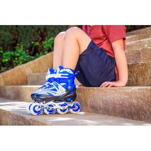 Rolki 3W1 HS-8101 Speed M Blue