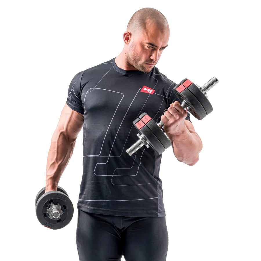 Zestaw hantli kompozytowych HS