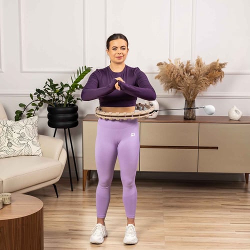 Hula Hoop Beżowe NOWE