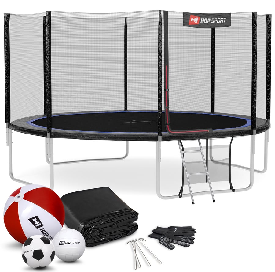 Trampolina 14FT z siatką zewnęt - 1