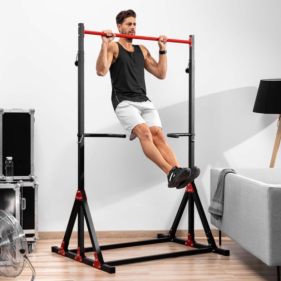 Drążek stacjonarny i poręcze z