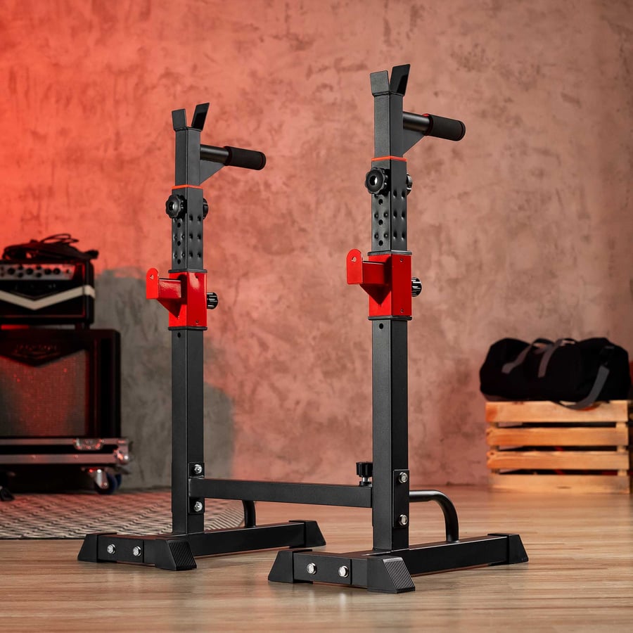 Stojaki pod sztangę regulowane