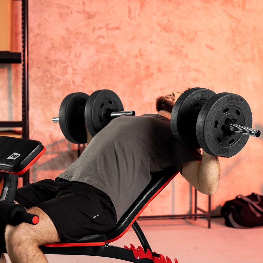 Zestaw hantli kompozytowych HS