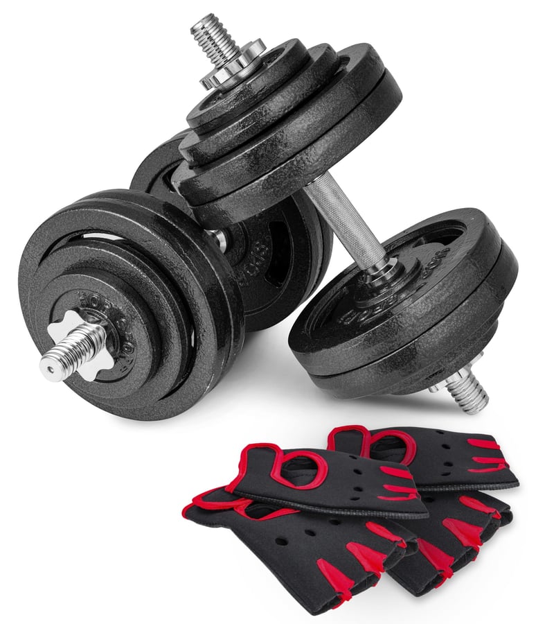 Cast Iron Dumbbell Set 2x30kg S
