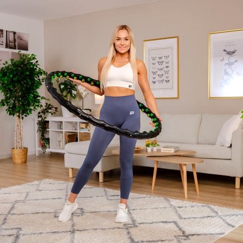 Hula-hop 98cm HS-064HH czarny
