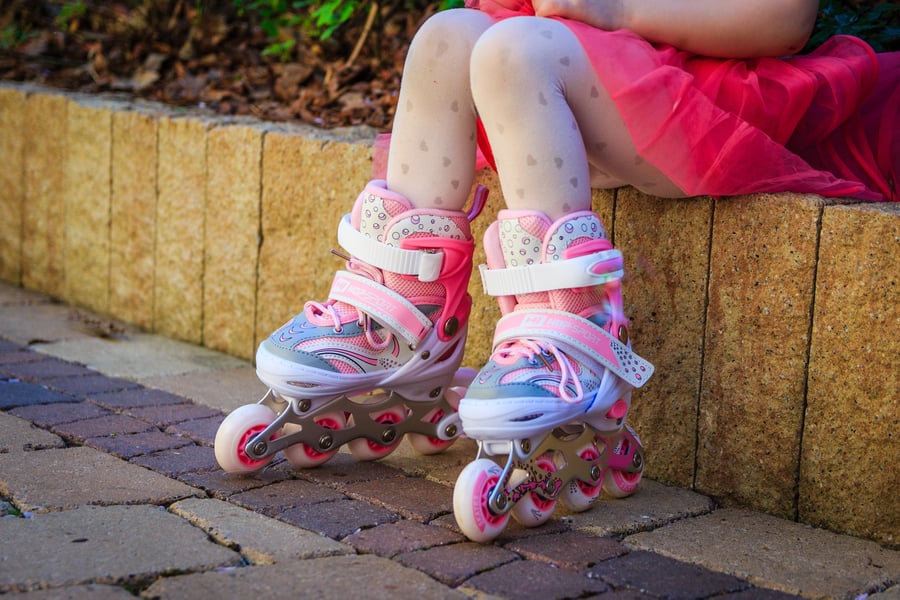 Rolki 3W1 HS-8101 Speed S Pink