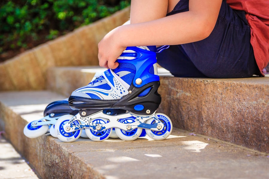 Rolki 3W1 HS-8101 Speed M Blue - 10