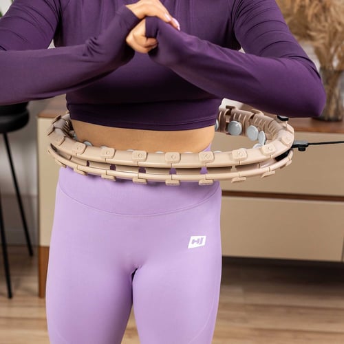 Hula Hoop Beżowe NOWE