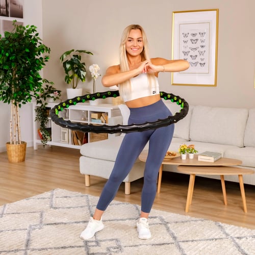 Hula-hop 98cm HS-064HH czarny
