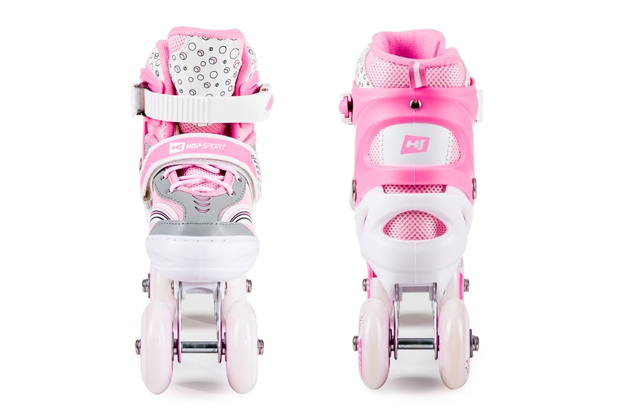 Rolki 3W1 HS-8101 Speed S Pink