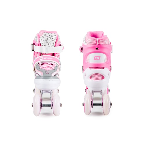 Rolki 3W1 HS-8101 Speed S Pink