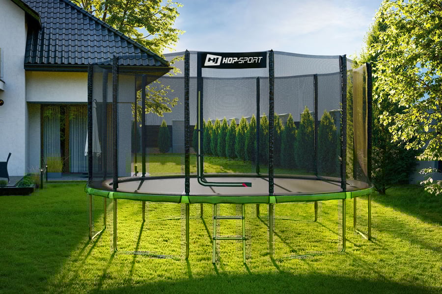 Trampolina 14FT z siatką zewnęt