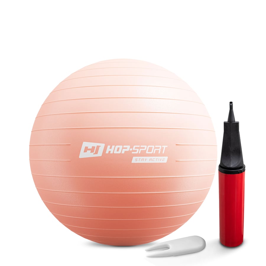 Piłka fitness 55cm z pompką - j - 0