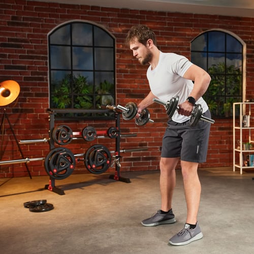 Stojak na obciążenie, hantle