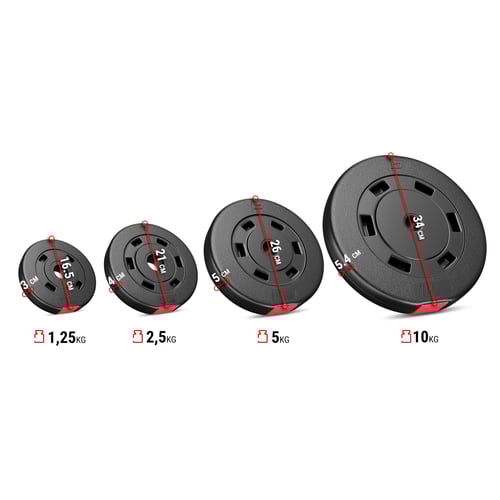 Sada PREMIUM 75kg s lavicou HS-