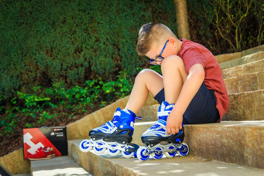 Rolki 3W1 HS-8101 Speed M Blue - 11